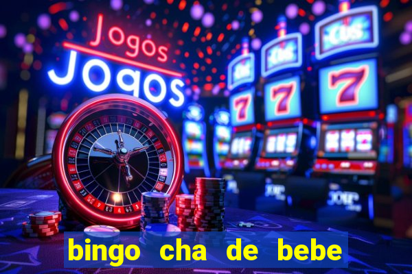 bingo cha de bebe cartelas para imprimir